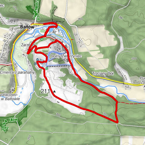 Bałtów - Zarzecze - Szpara w Łomiku