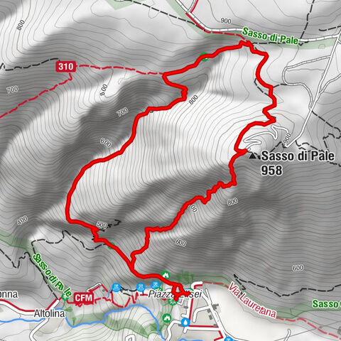 L'Angoletto di Pale - Pale - Grotta dell'Abbadessa - Sasso di Pale
