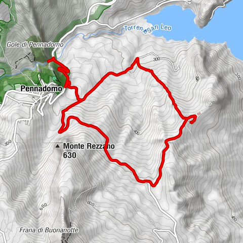 Pennadomo - Forra della Grangiara - Torricella Peligna