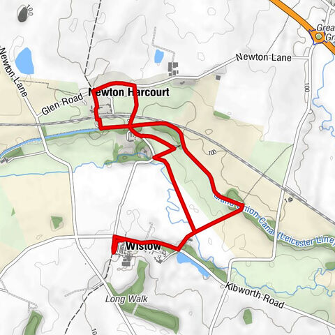 Wistow - St Wistan - Newton Harcourt - St Luke