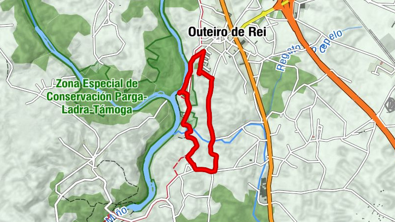 Outeiro de Rei - Agüeiros - Santa Isabel