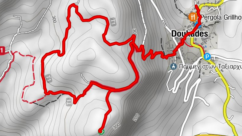 Δουκάδες - Ἱερὸς Ναὸς Ἀγίας Παρασκευῆς - Ιερός Ναός Υπεραγίας Θεοτόκου