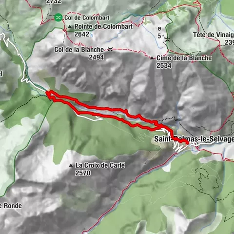 No.5: Sestrière Plateau via Tronciès