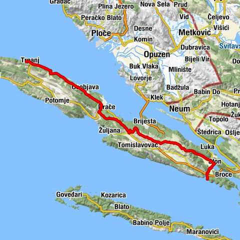 Trpanj - crkva svetih Petra i Pavla - Sv. Kata - Prapratno