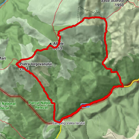 Uricani - Căpățâna Albelor - Albele - Piatra Iorgovanului