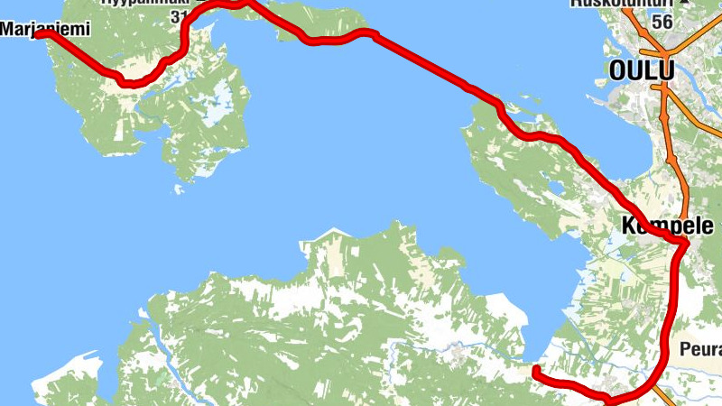 Rantakylä - Hailuodon kirkko - Hailuodon Kirkko ja Kirkkoherranvirasto - Marjaniemi