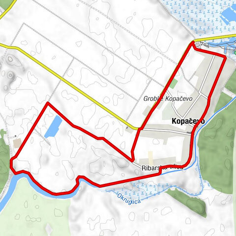 Kopačevo - Didin konak - Reformatska kršćanska crkva - Zelena Žaba