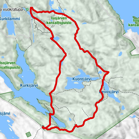 Kuhmoinen - Latokuusikko
