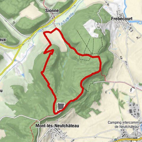 Frebécourt - Bois de Bourlemont - Au Chalet - Mont-lès-Neufchâteau