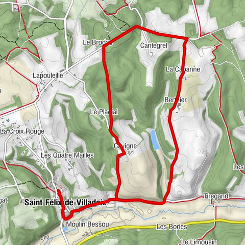 Église Saint-Nicolas - Église Saint-Felix - Saint-Félix-de-Villadeix - Le Tertre du Pigeon