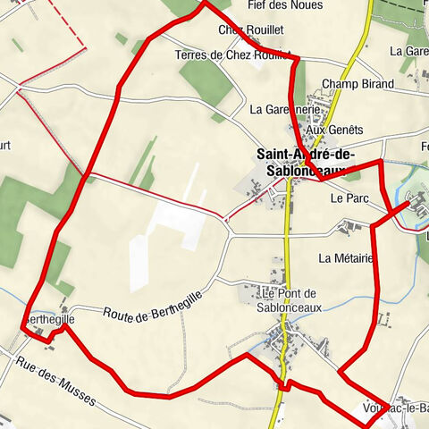 Pièce des Amondiers - Le Claireau - Vouillac-le-Bas - Sablonceaux