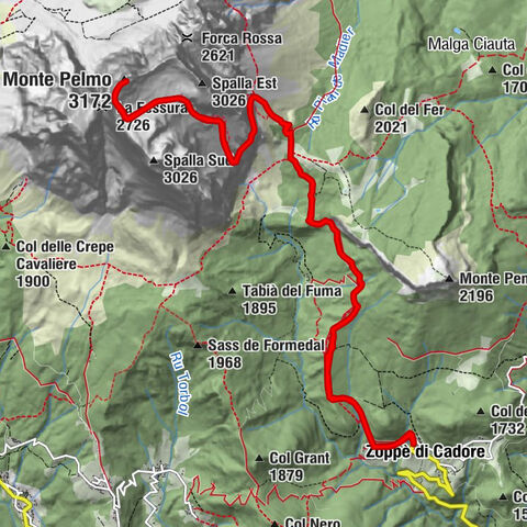 Bortolot - Rifugio "Alba Maria De Luca" Venezia - Monte Pelmo - La Fessura