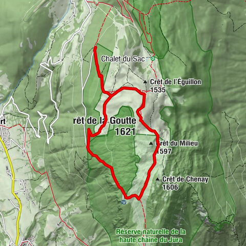 La Charnaz - Crêt de la Goutte