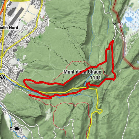 Oyonnax - Pré Lordon - Molard Rond - Pointe de Biez