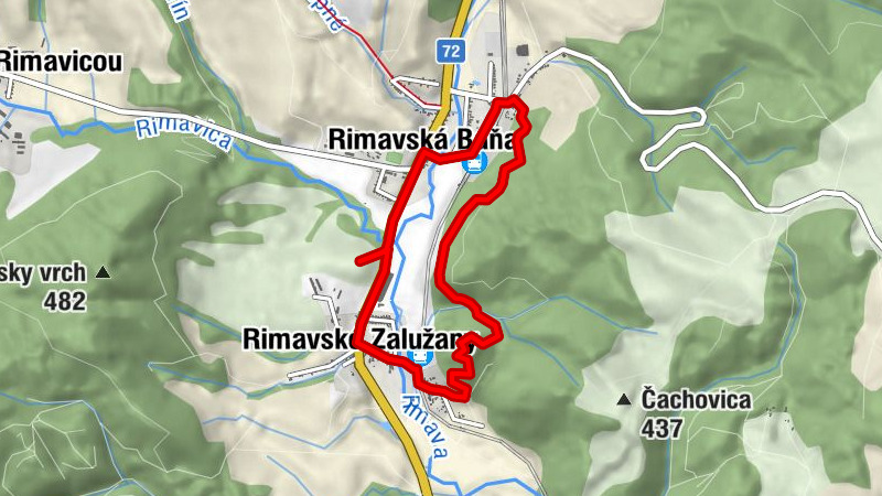 Rimavská Baňa - Príboj - Rimavské Zalužany