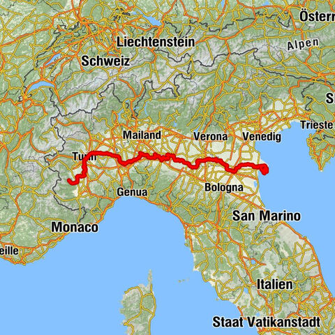 Paesana - Cappella della Madonnina - Santa Maria degli Angeli - Ca' Tiepolo