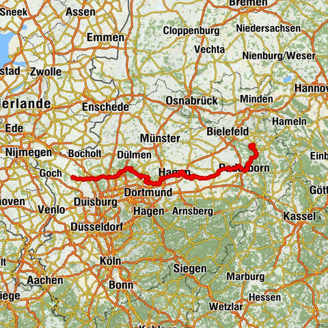Etna - Heilig Kreuz - Bruchberg - Xanten
