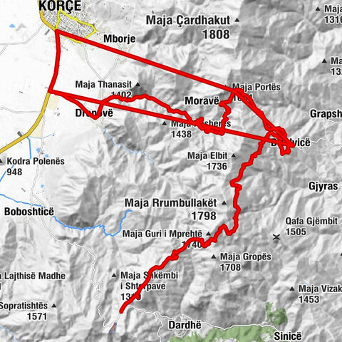 Hoçisht - Maja Portës - Kisha e Shën Gjergit - Korçë