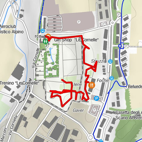 Valbrembo - Trenino "Le Cornelle"
