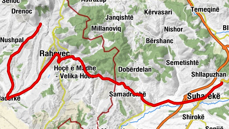 Komuna e Rahovecit / Opština Orahovac - VINUM - Haxhijaha Trade - Komuna e Suharekës / Opština Suva Reka