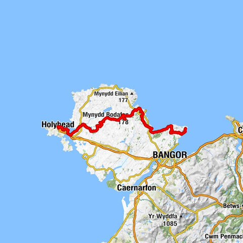 St Seiriol's Church - Llaniestyn - Mynydd Bodafon - St Cybi's Church