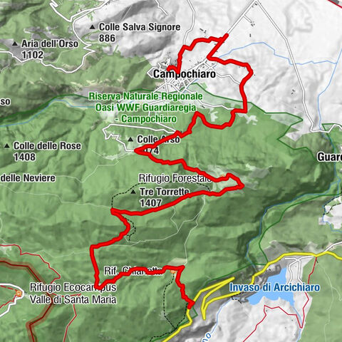 Campochiaro - Rifugio Forestale - Rif. Chianetta