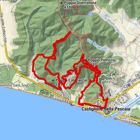 Marina - Pieve di San Giovanni Battista - Poggio Petriccio - Castiglione della Pescaia