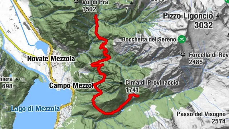 Sentiero Italia D18N - Codera Frasnedo Stage