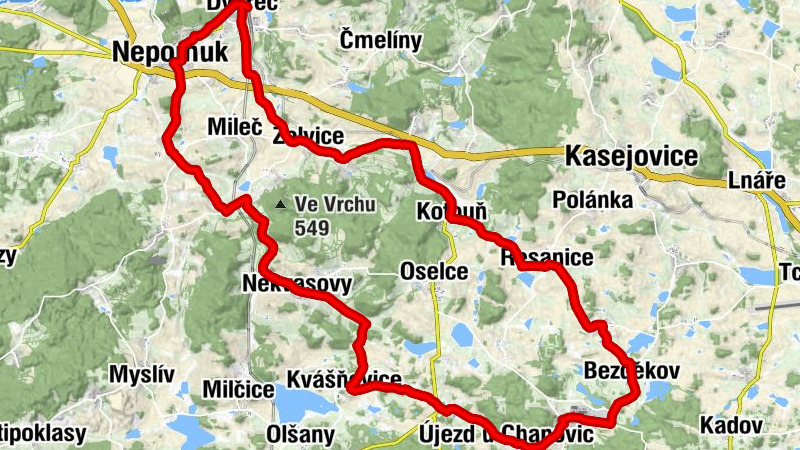 Nepomuk - Povýšení svatého Kříže - Svatý Josef