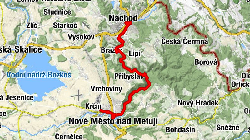 Nové Město nad Metují - Narození Panny Marie - Čertovka