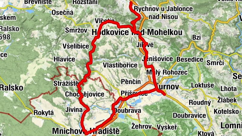 Turnov - svatý Jakub - Nejsvětější Trojice - svatý Václav