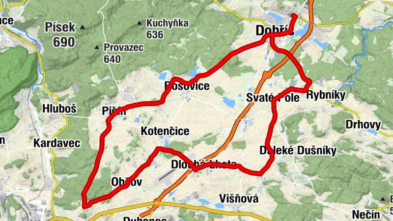 Dobříš - Povýšení svatého Kříže - Nejsvětější Trojice - Narození Panny Marie