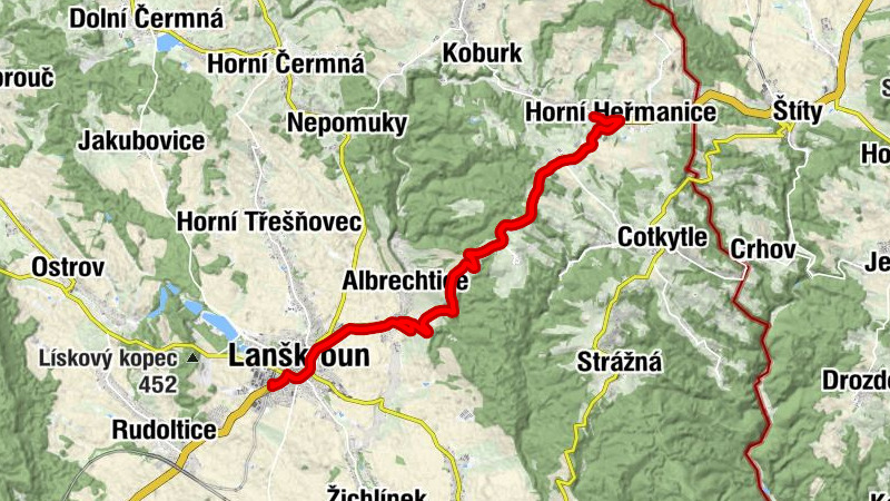 Lanškroun - Kostel sv. Anny - Konet Gastro - Pastvina