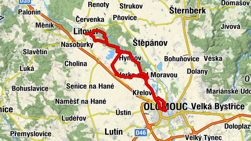 Olomouc - sv. Mikuláš - Husův sbor - Svatý Florián