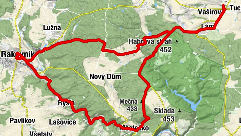 Stochov - Narpa - sv. Jan Nepomucký - Kobylí hlava