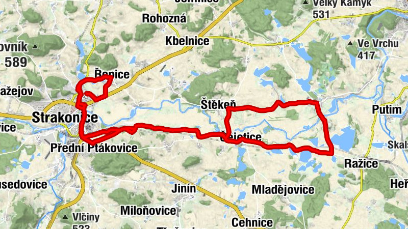 Řepice - svatý Vojtěch - svatý Václav - Na Vršku