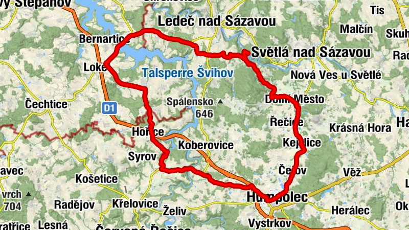 Stvořidla - ‎Kostel sv. Jakuba Většího - Humpolec - Kaple Navštívení Panny Marie