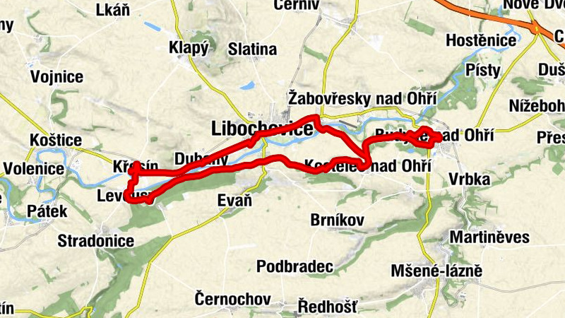 Křesín - U kulatého stolu - Libochovice - Kostel sv.Václava