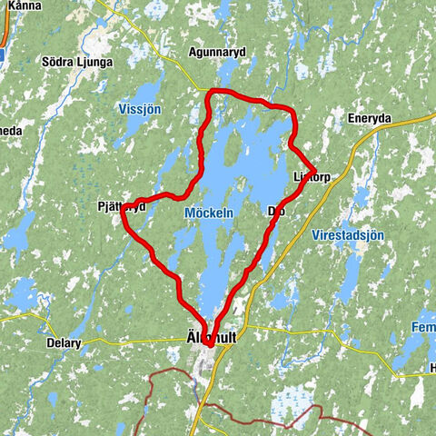 Älmhult - Gemön - Sånnaböke