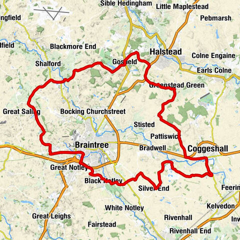 Braintree - Holy Trinity, Bradwell - Coggeshall - Saint Catherines