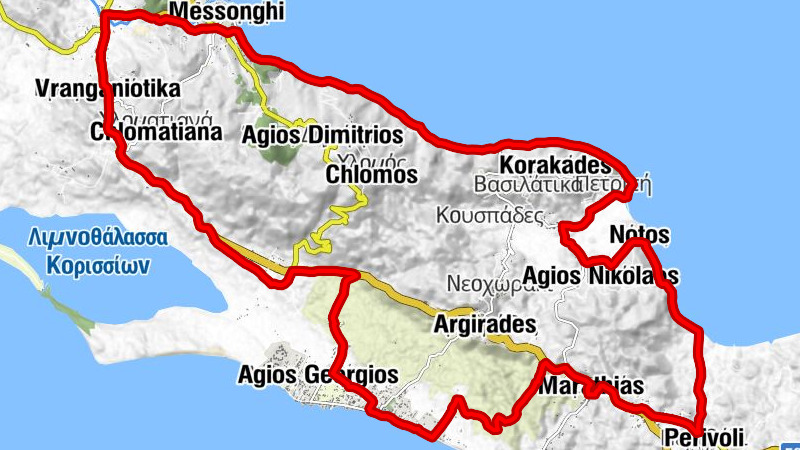 Ammousa - Λίνια - Αλευρόπαρι - Βραγκανιώτικα