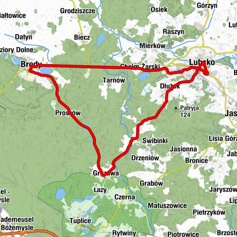 Brody - Mafia - Bar Sajgonka - Kościół pw. Nawiedzenia NMP