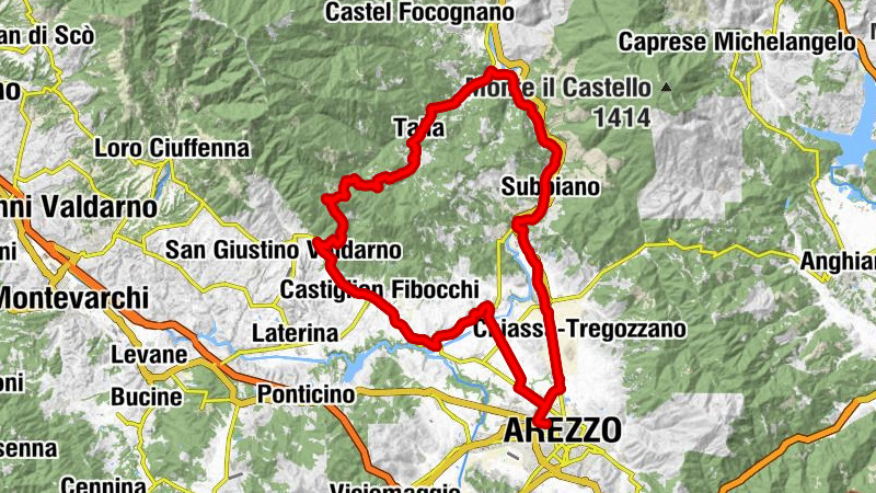Stazione Fs Arezzo Casello 1 - Prima o Poi - Passo della Crocina - San Pietro in Pezzano