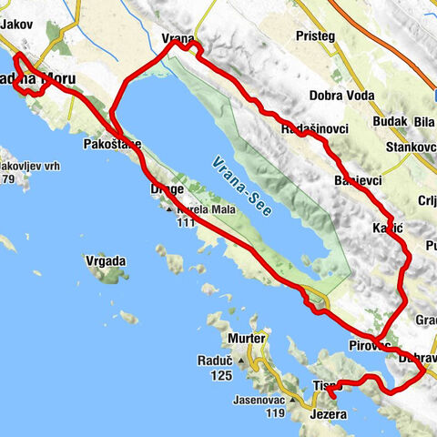 Sv. Roko - Tisno - Pirovac - Biograd na Moru