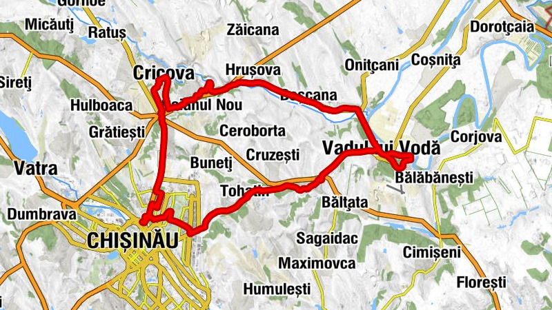 Chișinău - Biserică Sf. Dumitru - Sala Regatului a Martorilor lui Iehova - Visterniceni
