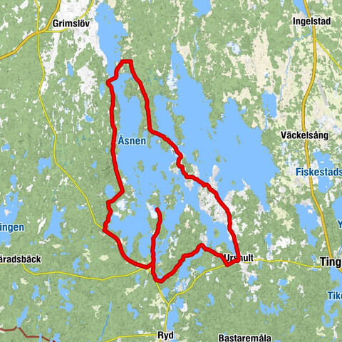 Toftåsa - Ålshult - Steglehylte - Horgeboda