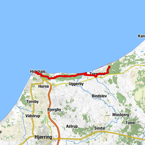 Hjørring Kommune - Tversted - Nørre Tversted - Den Svenske Sømandskirke