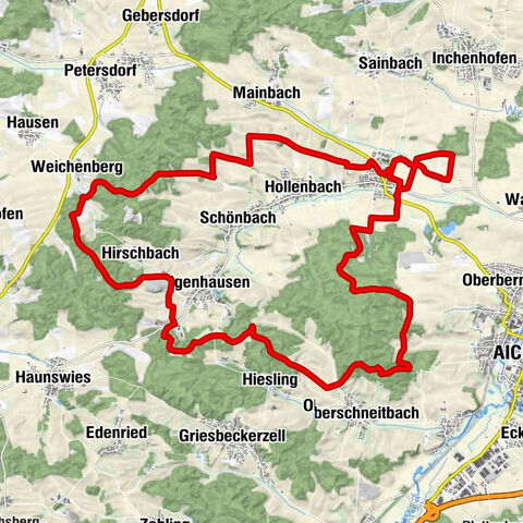 Motzenhofen - Weichenberg - Hirschbach