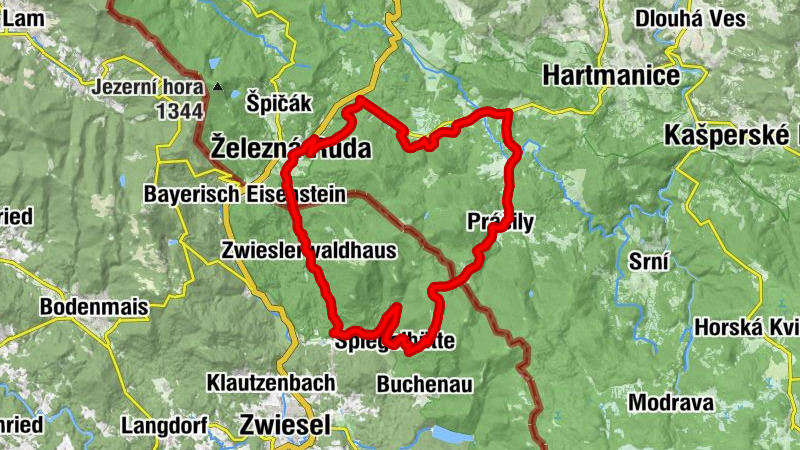 Spiegelhütte - Hostinec u Michala - Panna Marie Pomocná - Kirche-St.Stephanus