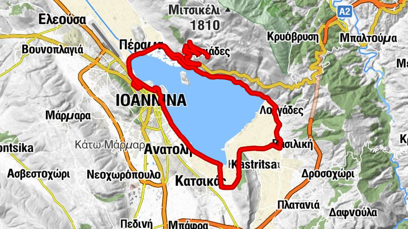 Ιωάννινα - Άγιος Νικόλαος Κοπάνων - Όναρ - Κουρμανιό